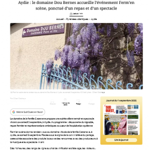 La pelle de la forêt Ferm'en scène 2026